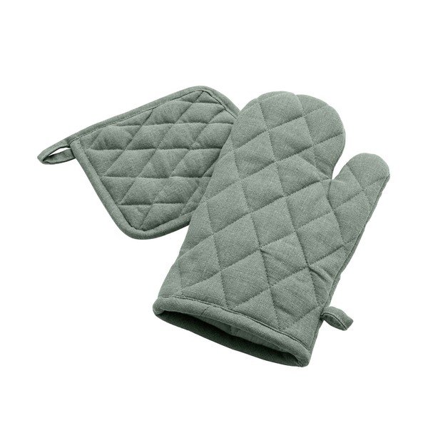 Zestaw rękawicy kuchennej i podkładki pod garnek  2 szt. Gourmet – douceur d'intérieur