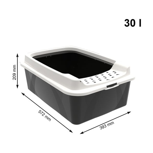 Kuweta dla kota 57,2x39,3 cm Eco Bonnie – Rotho-image-1
