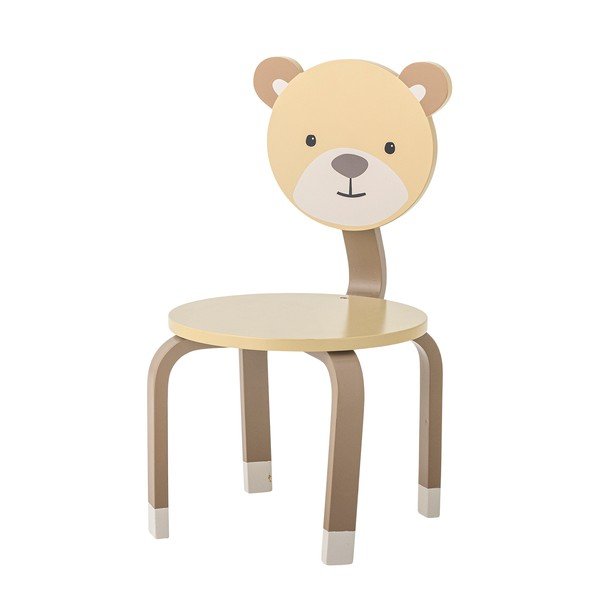 Jasnożółto-beżowe krzesło dziecięce Marle – Bloomingville Mini-image-3