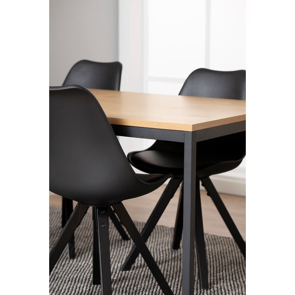 Stół z blatem w dekorze dzikiego dębu Actona Seaford, 160x80 cm-image-1