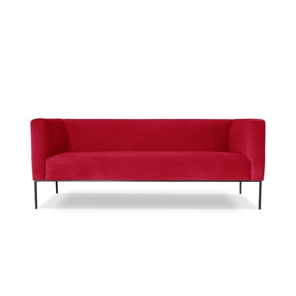 Czerwona sofa 3-osobowa Windsor  & Co. Sofas Neptune
