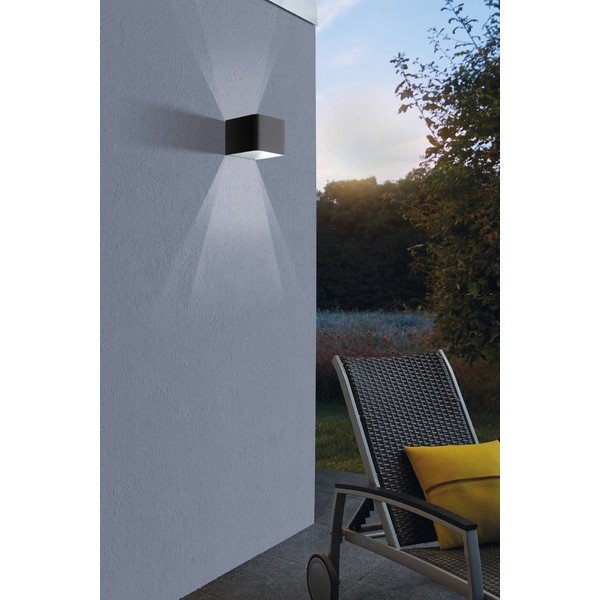 Zewnętrzna lampa ścienna LED (wysokość 7,5 cm) DONINNI 1 – EGLO-image-1