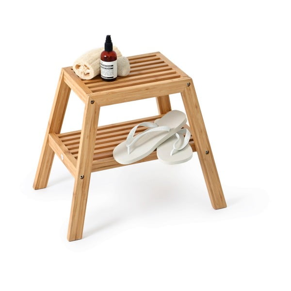 Stołek bambusowy Wireworks Slatted Stool-image-3