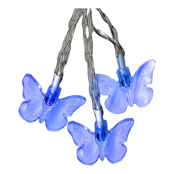 Girlanda świetlna Butterflies 280 cm, niebieska
