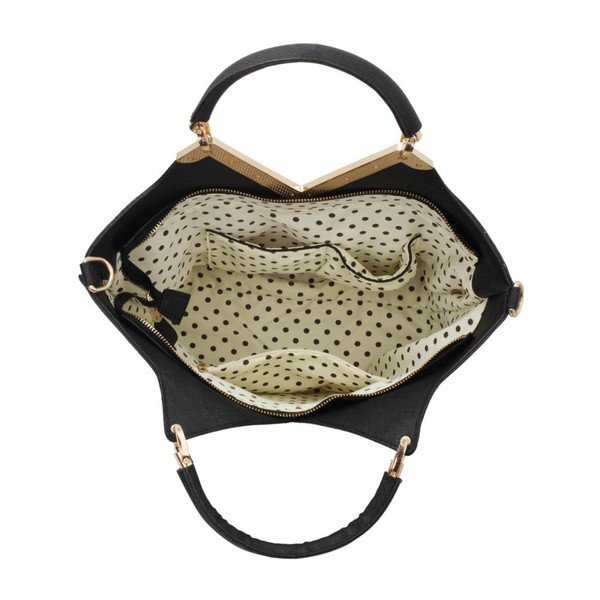 Torebka L&S Vanity Black & White-image-1