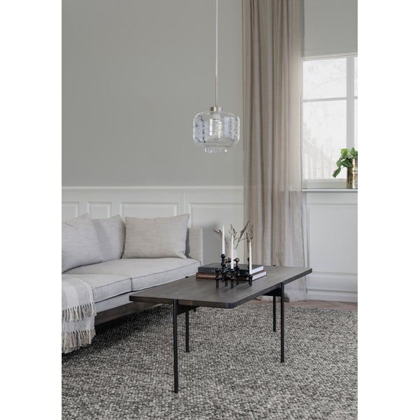 Brązowy stolik z drewna jesionowego Rowico Shelton, 145x60 cm-image-1