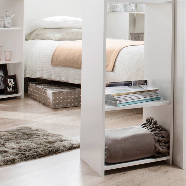 Beżowy organizer do szuflady z 12 przegródkami Compactor Dots-image-1