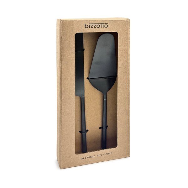 Zestaw noża i łopatki do ciast 2 szt. ze stali nierdzewnej Hestia – Bizzotto-image-2