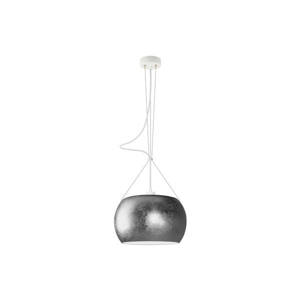 Lampa MOMO, silver/white/white