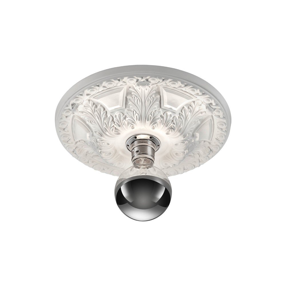 Biała lampa sufitowa ø 30 cm Lilly – Trio