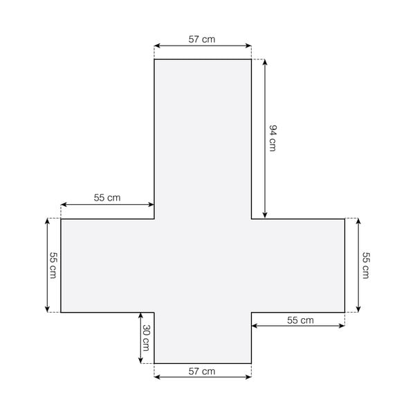 Czerwony ochronny pokrowiec na fotel 165 cm Lounge – douceur d'intérieur-image-3