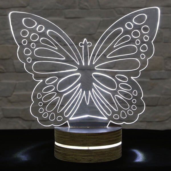 Lampa 3D stołowa Butterfly