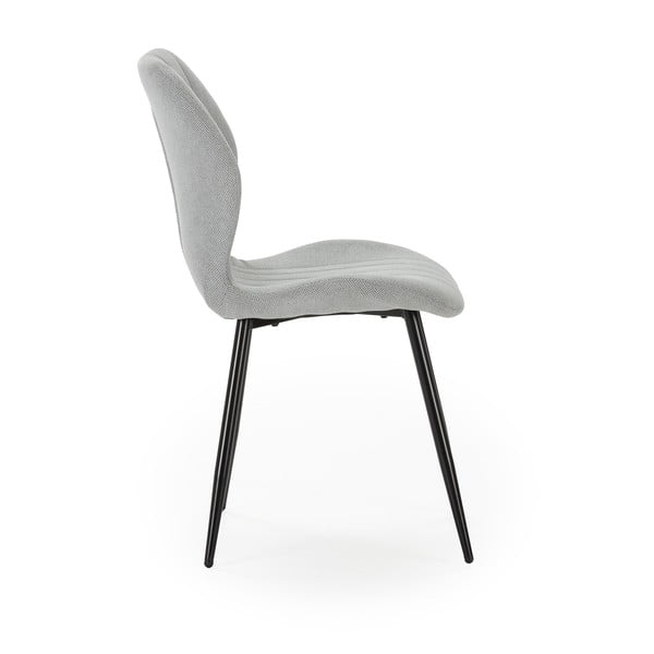 Jasnoszare krzesła zestaw 4 szt. Milu – Marckeric-image-3