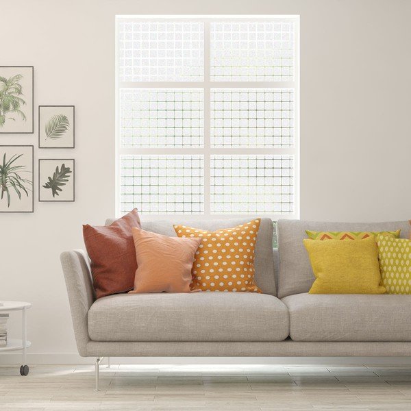 Naklejka na okno 200x45 cm Square – Ambiance-image-1