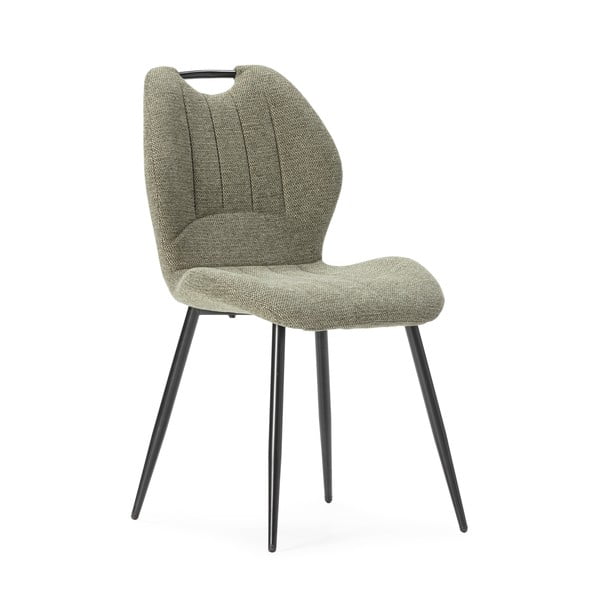 Zielone krzesła zestaw 4 szt. Muli – Marckeric