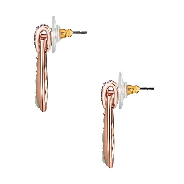 Kolczyki Swarovski Elements Mint Drop-image-2