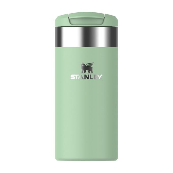Szałwiowy kubek termiczny ze stali nierdzewnej 350 ml AeroLight™ Transit Mug Pistachio – Stanley-image-3