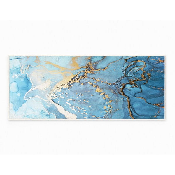 Niebieski dywan odpowiedni do prania 80x150 cm Blue Waves – Oyo Concept-image-2
