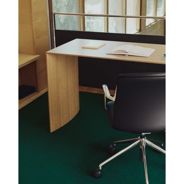 Biurko w dekorze dębu 60x140 cm Litto – Kave Home-image-1