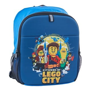 Granatowy plecak dziecięcy LEGO® City Citizens, 8 l
