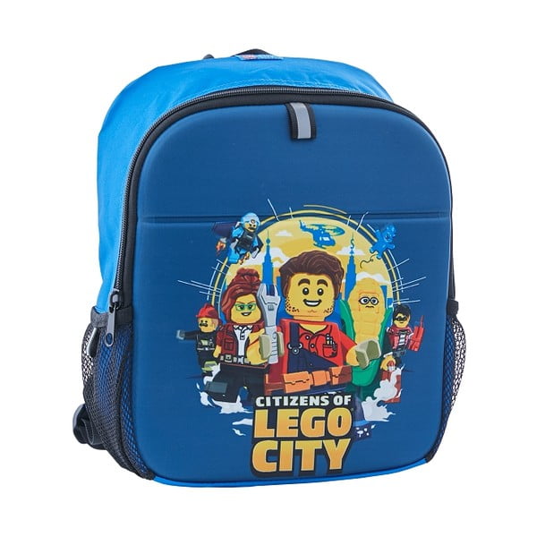 Granatowy plecak dziecięcy LEGO® City Citizens, 8 l