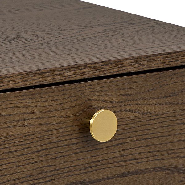 Szafka nocna w dekorze dębu w ciemnym naturalnym kolorze Monfort – Actona-image-4