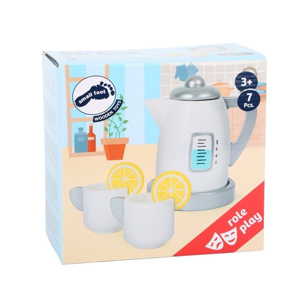 Zestaw drewnianych zabawek do przyrządzania herbaty Legler Kitchen-image-2
