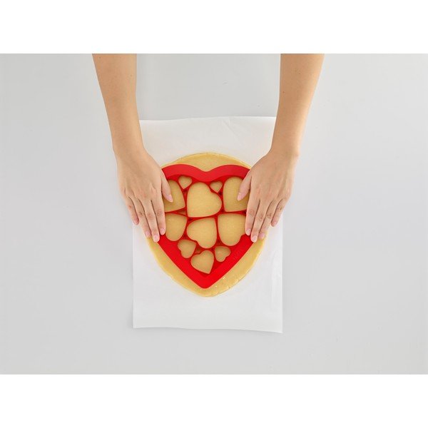 Forma do wykrajania ciasteczek Puzzle Hearts-image-1