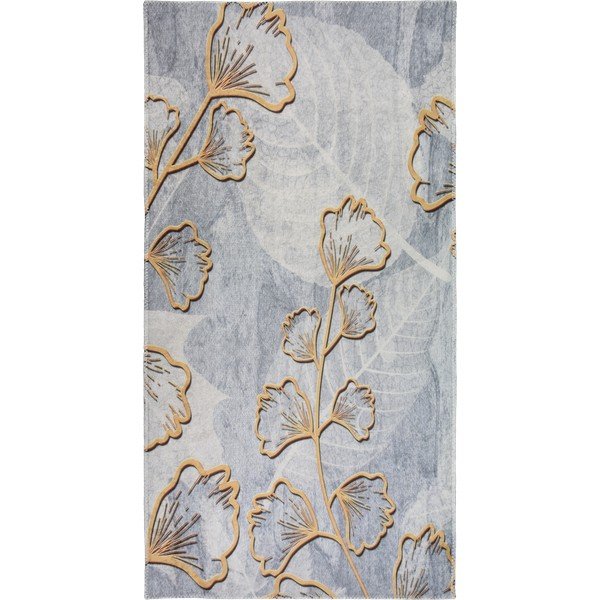 Dywan w szaro-złotym kolorze odpowiedni do prania 120x180 cm Dainty – Vitaus