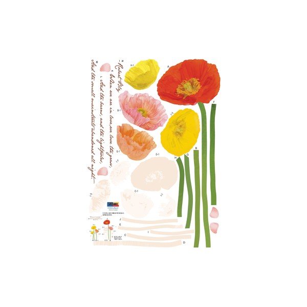 Naklejka Fanastick Poppies Flowers-image-2
