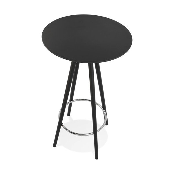 Czarny stół barowy Kokoon Deboo, wys. 110 cm-image-2