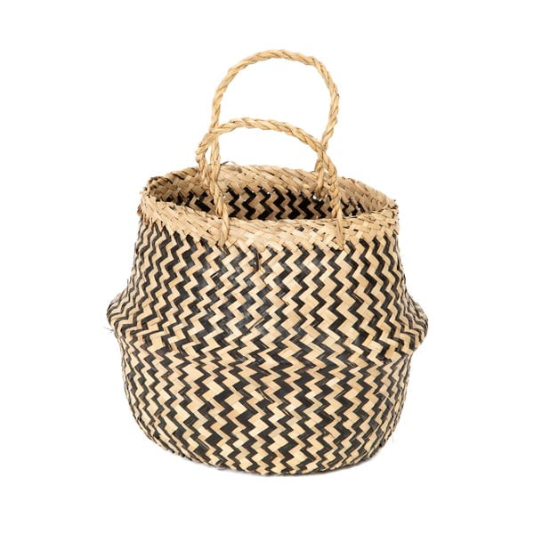 Koszyk z trawy morskiej Compactor Zic Zac, ⌀ 27 cm-image-4