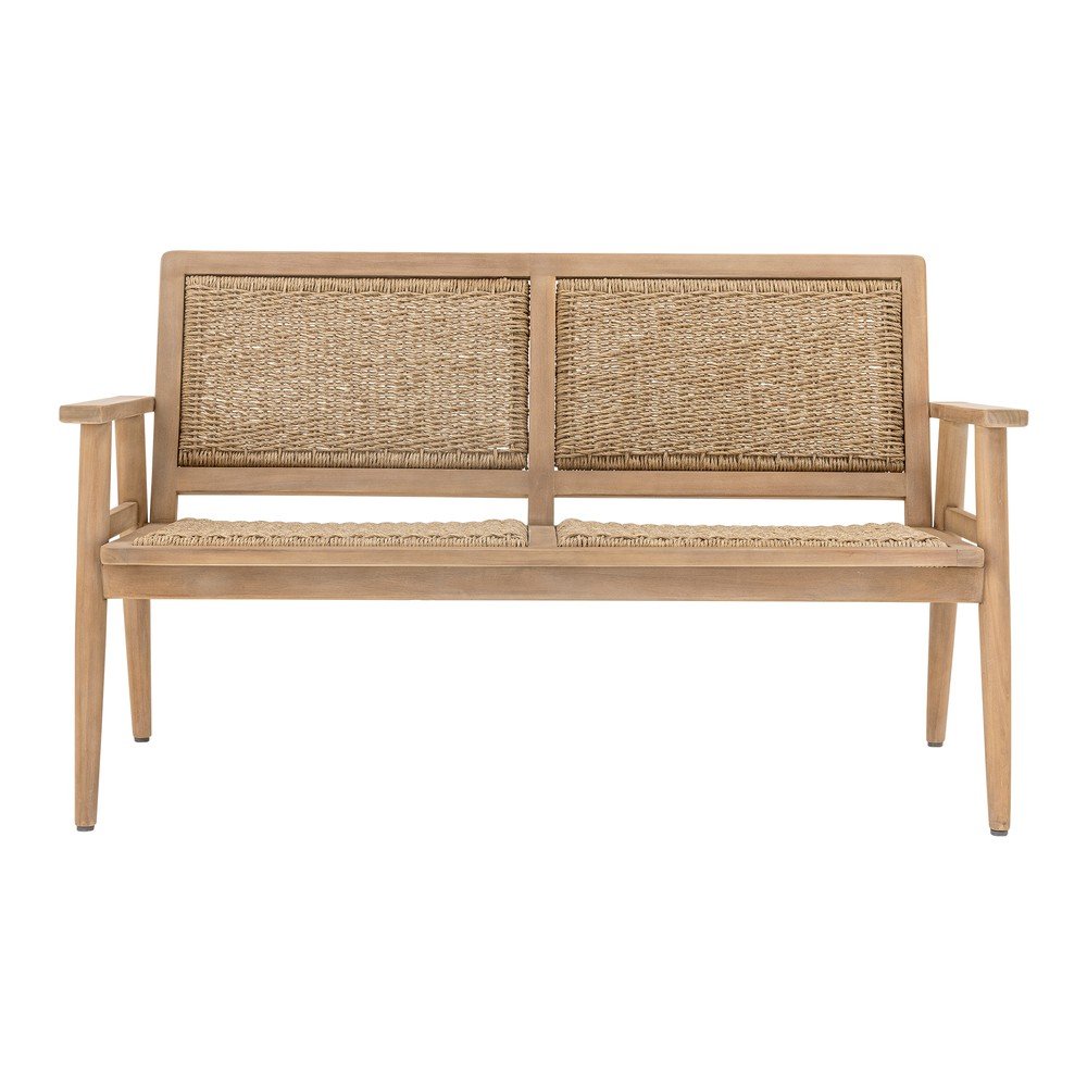Sofa ogrodowa z litego drewna w naturalnym kolorze Sorrento – Bloomingville