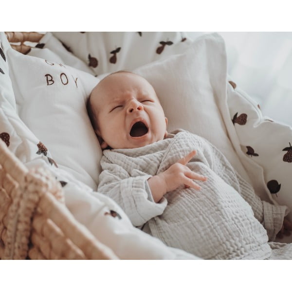 Biały bawełniany koc dziecięcy 140x200 cm – Malomi Kids-image-2