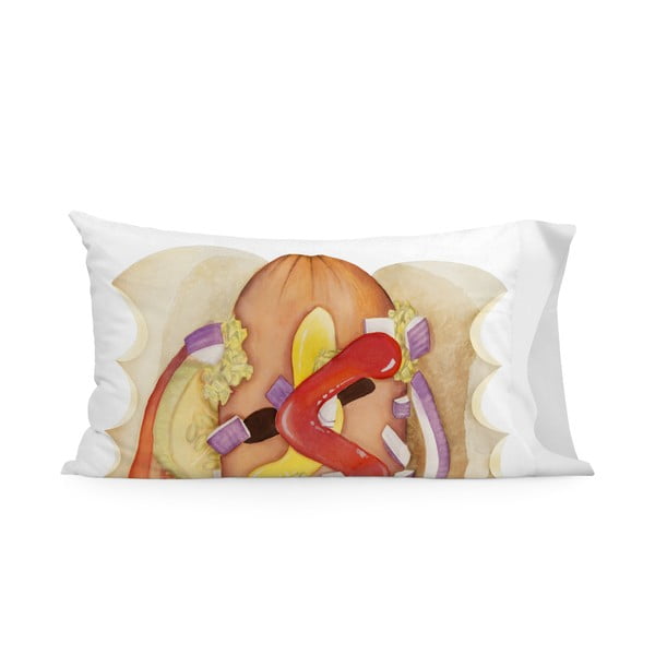 Poszewka na poduszkę Baleno Hotdog, 50x75 cm