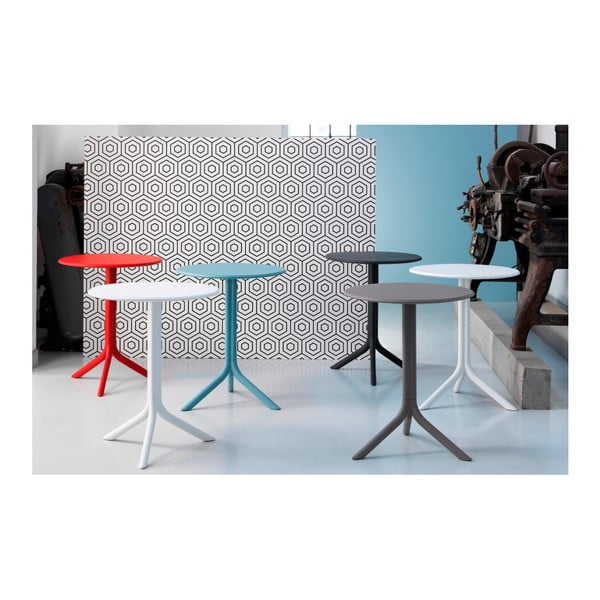 Czerwony regulowany stolik ogrodowy Nardi Garden Spritz-image-4