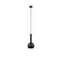 Czarna lampa wisząca ø 20 cm Ciliana – CINQUE
