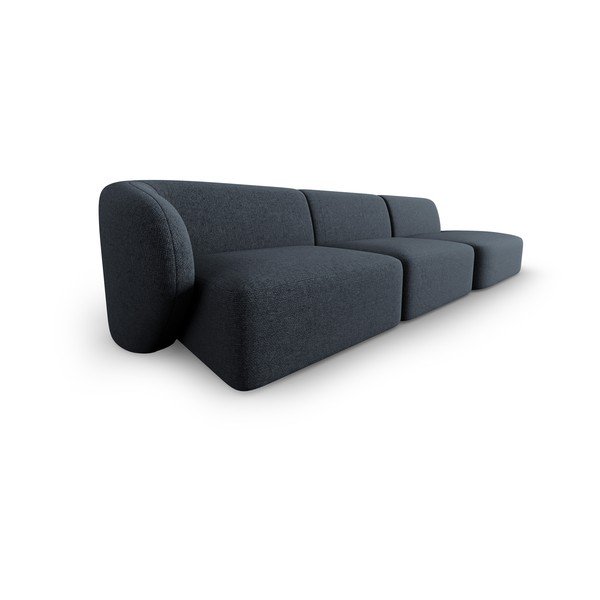 Niebieska sofa 302 cm Shane – Micadoni Home-image-1