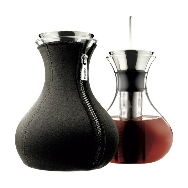 Czarny dzbanek do herbaty Eva Solo Neopren, 1 l-image-1