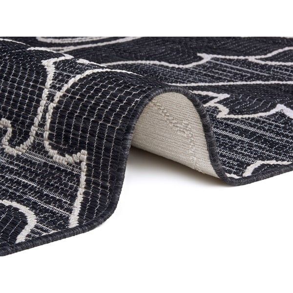 Czarny dywan odpowiedni na zewnątrz 194x290 cm Elina Black – Hanse Home-image-2