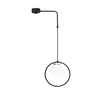 Czarna metalowa lampa wisząca Opviq lights Elpidas