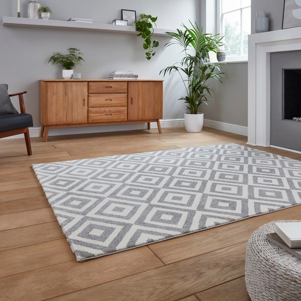 Szary dywan Think Rugs Brooklyn Dice, 160x220 cm-image-2