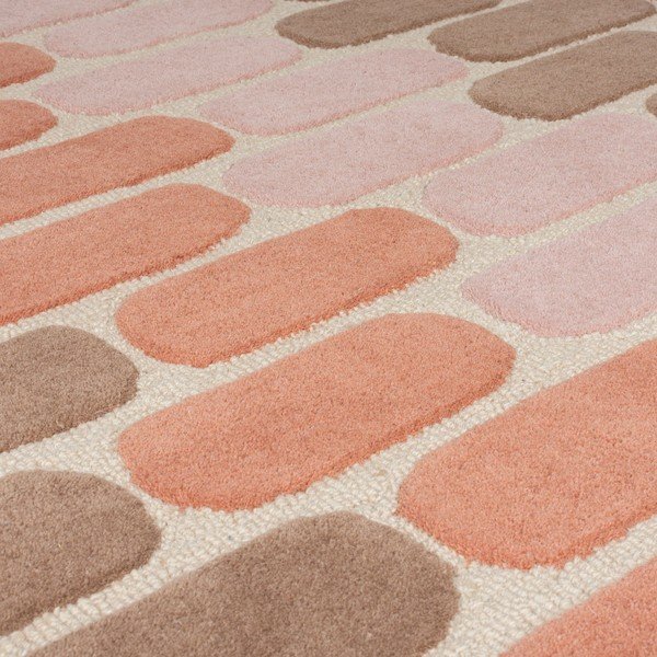 Pomarańczowy dywan wełniany Flair Rugs Fossil, 160x230 cm-image-2