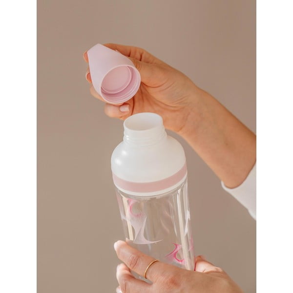 Fioletowo-biała butelka na wodę Equa Flow Wave, 800 ml-image-1