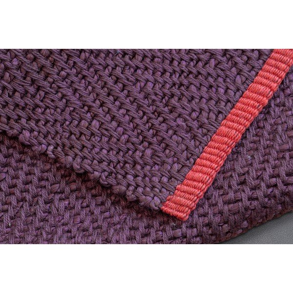 Bordowy dywan z juty 50x80 cm Notes – Mette Ditmer Denmark-image-3
