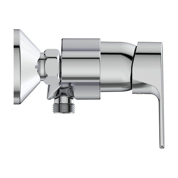 Prysznicowa bateria ścienna w kolorze srebra z połyskiem Cerafine D – Ideal Standard-image-4