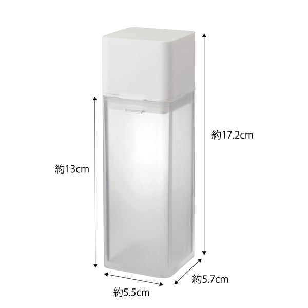 Biały pojemnik na olej Yamazaki Tower, 250 ml-image-2