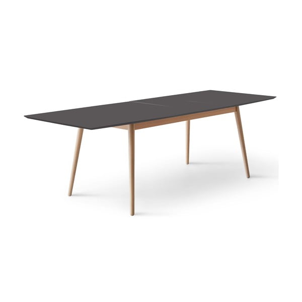 Rozkładany stół z czarnym blatem 90x165 cm Meza – Hammel Furniture-image-3