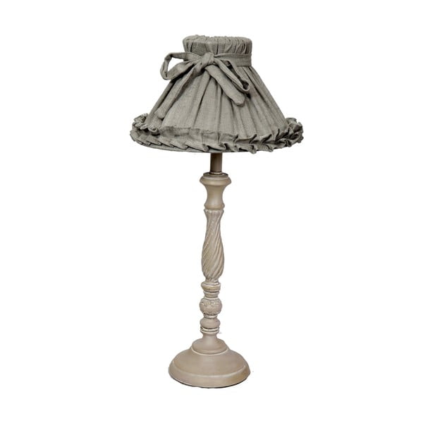 Lampa stołowa Antic Line Romance Grey, wys. 78 cm