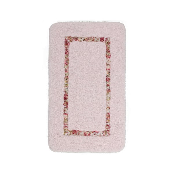 Dywanik łazienkowy Frenésie Pink, 65x110 cm